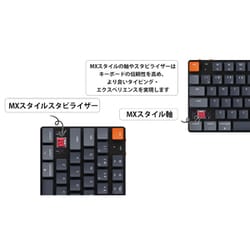 PC周辺機器Keychron K1 赤軸　日本語配列　JIS K1-91キーボード