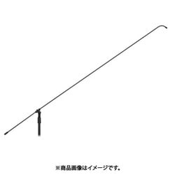 超小型コンデンサーマイクロフォン用 ブームシステム ブラック 84インチロッド MICROBOOM84