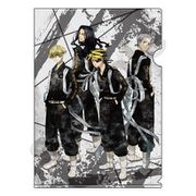 キャラクターグッズ 東京リベンジャーズ A4クリアファイル グランジアート Ver. 場地圭介&松野千冬&三ツ谷隆&羽宮一虎