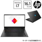 ゲーミングノートPC/OMEN by HP Laptop 16-b1000 G1モデル/16.1型/Core i7-12700H/GeForce RTX 3060/メモリ 16GB/SSD 1TB/Windows 11 Home/シャドウブラック 67G71PA-AAAM