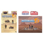 AD-76504MJ 1/64 フィギュアセット Motomania 4 [塗装済完成品フィギュア]
