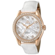 オメガ Seamaster Aqua Terra 150M (シーマスター アクアテラ 150M) レディース アリゲーターベルト 並行輸入品 5年保証 231.58.39.21.55.001