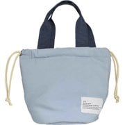 ランチバッグ 保冷 310 巾着袋 ブルー 43174