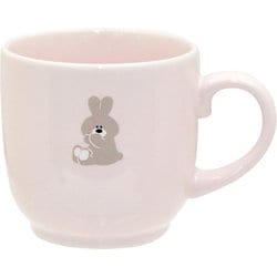 マグカップ 230ml FUWAFUWA 陶磁器 日本製 ピンク 43275
