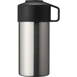 ペットボトルクーラー 保冷 真空 500ml STOS ペットボトルホルダー シルバー 45305