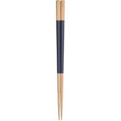 箸 23cm やさしい彩り 八角箸 天然木 木製 日本製 ルリ 45401-9