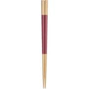 箸 23cm やさしい彩り 八角箸 天然木 木製 日本製 あかね 45402-6
