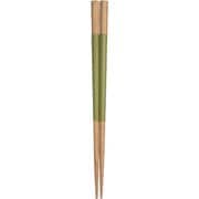 箸 23cm やさしい彩り 八角箸 天然木 木製 日本製 ウグイス 45403-3