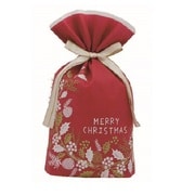 ギフトバッグM リース レッド 76-845