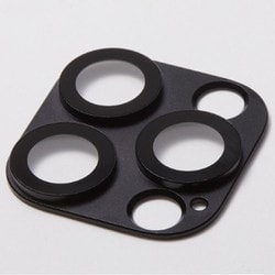 DG-IP22PGA2BK [iPhone 14 Pro/14 Pro Max用 アルミ製 カメラレンズカバー フルカバータイプ ブラック]