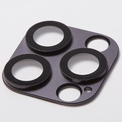 DG-IP22PGA2GR [iPhone 14 Pro/14 Pro Max用 アルミ製 カメラレンズカバー フルカバータイプ グラファイト]