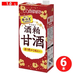 メロディアン 酒粕甘酒 1000ml×6本