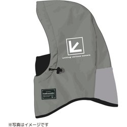 13757 [ウォータープルーフ フーデッドネックウォーマー グレー]