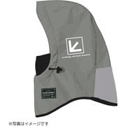 13757 [ウォータープルーフ フーデッドネックウォーマー グレー]