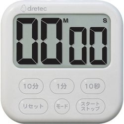 大画面タイマー シャボン6 ホワイト T-615WT