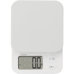 デジタルスケール ブランジェ 1kg ホワイト KS-629WT