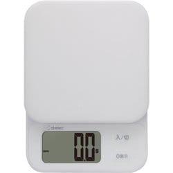 デジタルスケール ブランジェ 3kg ホワイト KS-829WT