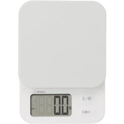 デジタルスケール ブランジェ 2kg ホワイト KS-729WT