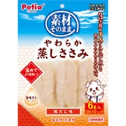 素材そのまま やわらか蒸しささみ鶏だし味 6本