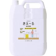 H-KH-4LT [きえ～る 排水管用 詰替 4L 液色茶色 Hシリーズ 消臭剤 日本製 無香 天然 オーガニック 無香料 無添加]