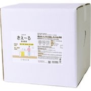 H-KH-18LT [きえ～る 排水管用 詰替 18L 液色茶色 Hシリーズ 消臭剤 日本製 無香 天然 オーガニック 無香料 無添加]