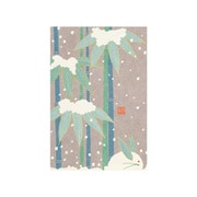 88669006 [[限定]ポストカード669 雪うさぎ柄]
