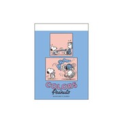 [限定]スヌーピーColors of Peanuts A7メモD ES432D