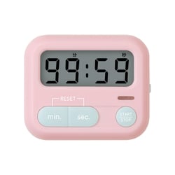 モチベプラス スタディタイマー ミニ LED付 ピンク LV-7097-P