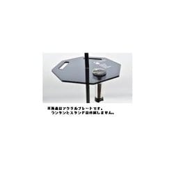 OCTAGON FLAT PLATE for 2WAY STAND BLACK [アウトドア ランタン用アクセサリ]