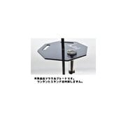 OCTAGON FLAT PLATE for 2WAY STAND BLACK [アウトドア ランタン用アクセサリ]