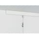ピクチャーレール10 フックセット 0.9m ホワイト M-3020