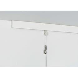 ピクチャーレール10 フックセット 1.5m ホワイト M-3021