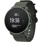SUUNTO 9 PEAK PRO FOREST GREEN （スント9 ピーク プロ フォレストグリーン） 43mm テキスタイルストラップ 薄型 100m耐水性 GPSスマートウォッチ SS050828000