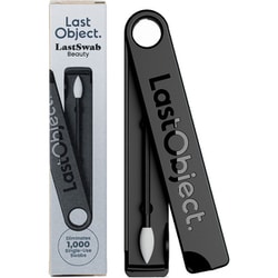 繰り返し使える綿棒 携帯用 メイクアップ用 サスティナブル デンマーク製 LastSwab Beauty Penguin Black LO12101