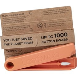 繰り返し使える綿棒 携帯用 メイクアップ用 サスティナブル デンマーク製 LastSwab Beauty Krill Peach LO12121