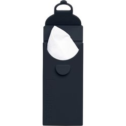 LO21121 [繰り返し使えるティッシュ 携帯用 サスティナブル LastTissue Penguin Black]