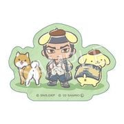 キャラクターグッズ ゴールデンカムイ×サンリオキャラクターズ ステッカー 谷垣源次郎×ポムポムプリン