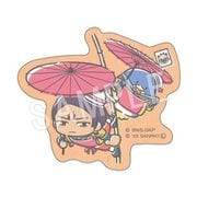 キャラクターグッズ ゴールデンカムイ×サンリオキャラクターズ ステッカー 鯉登音之進×タキシードサム