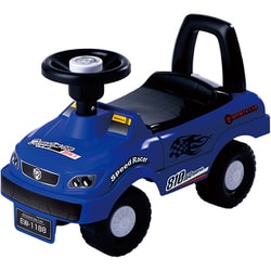 キッズスポーツカー ブルー [足けり乗用玩具]