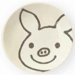 LuckyPig home （ラッキーピッグホーム）プレート 8cm ニッコリ 78815