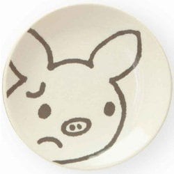 LuckyPig home （ラッキーピッグホーム）プレート 8cm ニコリーチェ 78816