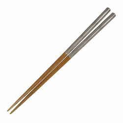 三百十日商店 手になじみやすい箸 天然竹 箸 23cm グレー 800700