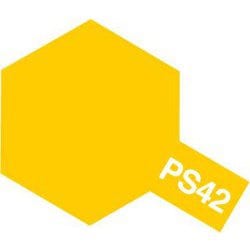 86042 タミヤ ポリカーボネートスプレー PS-42 フロストイエロー 100ml [プラモデル用塗料]