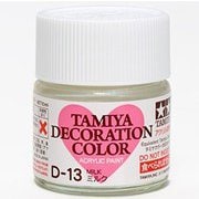 76637 タミヤ デコレーションカラー D-13 ミルク 10ml [プラモデル用塗料]