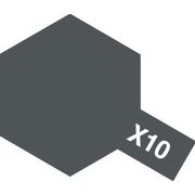 80010 タミヤ カラー エナメル塗料 X-10 ガンメタル 10ml [プラモデル用塗料]