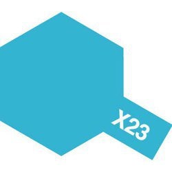 80023 タミヤ カラー エナメル塗料 X-23 クリヤーブルー 10ml [プラモデル用塗料]