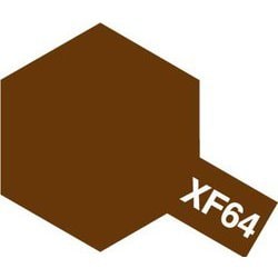 80364 タミヤ カラー エナメル塗料 XF-64 レッドブラウン 10ml [プラモデル用塗料]