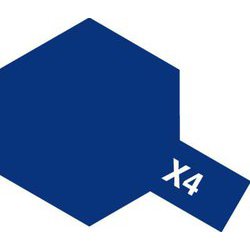 81504 タミヤ カラー アクリル塗料ミニ X-4 ブルー 10ml [プラモデル用塗料]