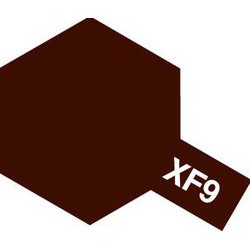 81709 タミヤ カラー アクリル塗料ミニ XF-9 ハルレッド 10ml [プラモデル用塗料]