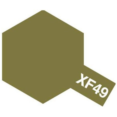 81749 タミヤ カラー アクリル塗料ミニ XF-49 カーキ 10ml [プラモデル用塗料]